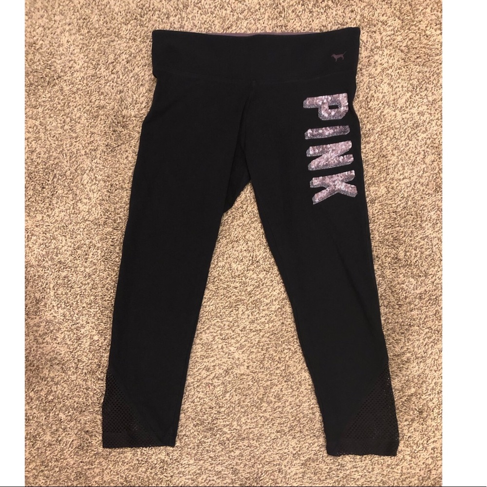 PINK Cropped Leggings